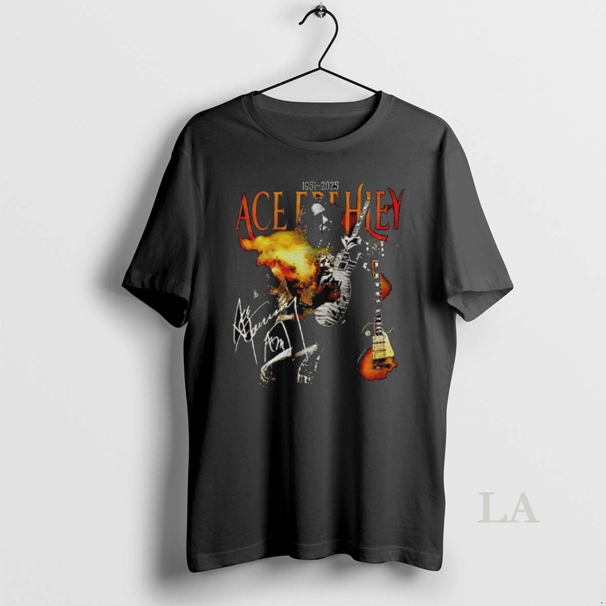 Original Rest In Peace Ace Frehley The Spaceman 1951 2025 Signature Long Sleve