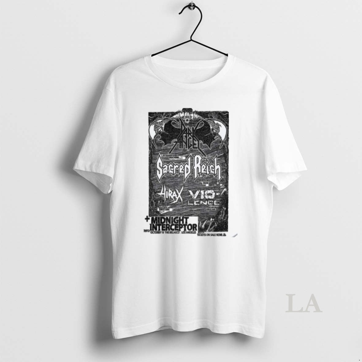 Original Sacred Reich Oct 16 2025 The Belasco Midnight Interceptor