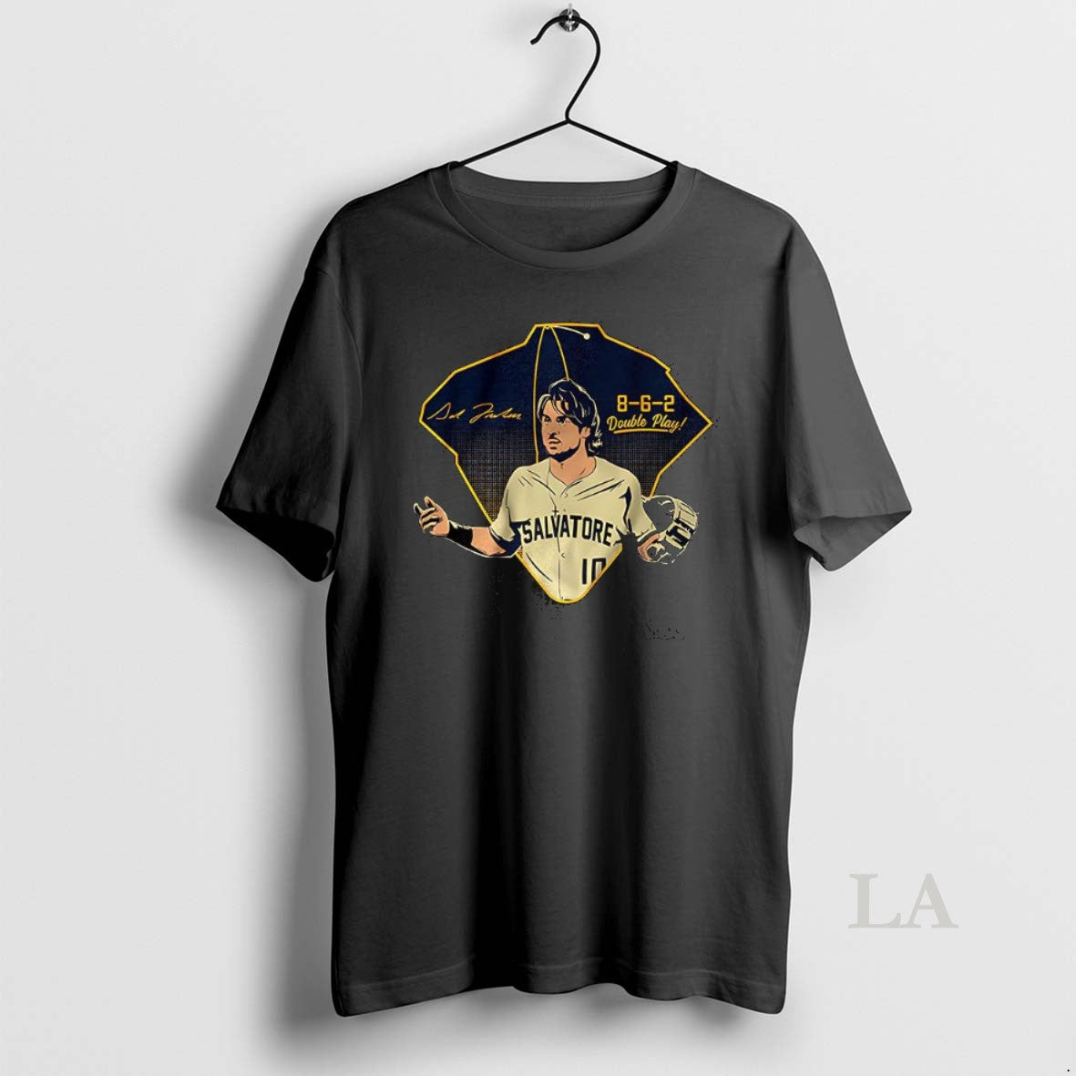Original Sal Frelick Milwaukee Brewers Baseball 8 6 2 Double Play