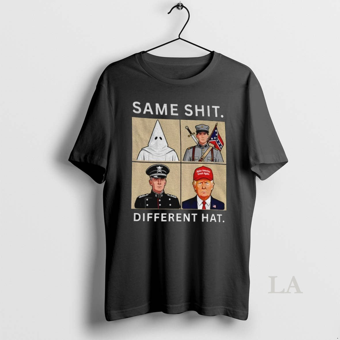 Original Same Shit Different Hat Kkk Anti Trump Political Protest Anti Racism