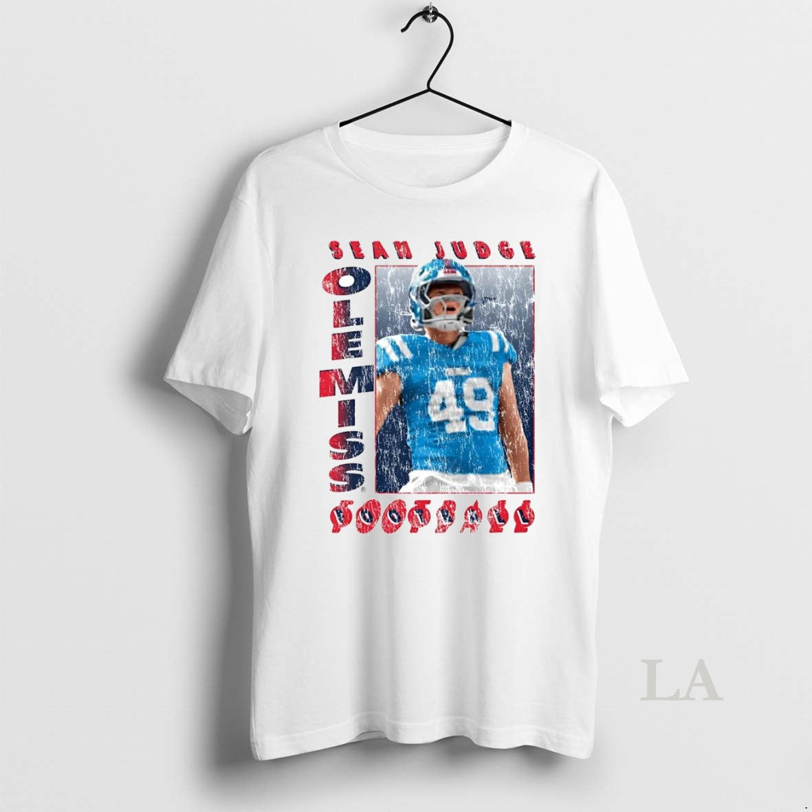 Original Sean Judge Portrait Scream Ole Miss Football