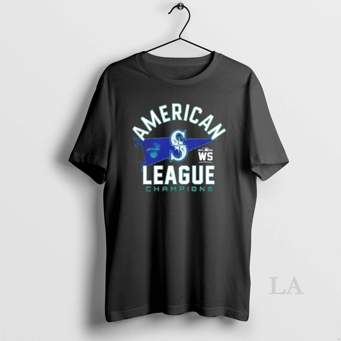 Original Seattle Mariners Baseball 2025 Alcs Postseason Champions Flag