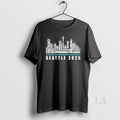 Original Seattle Skyline 2025 Seattle Mariners Player Name