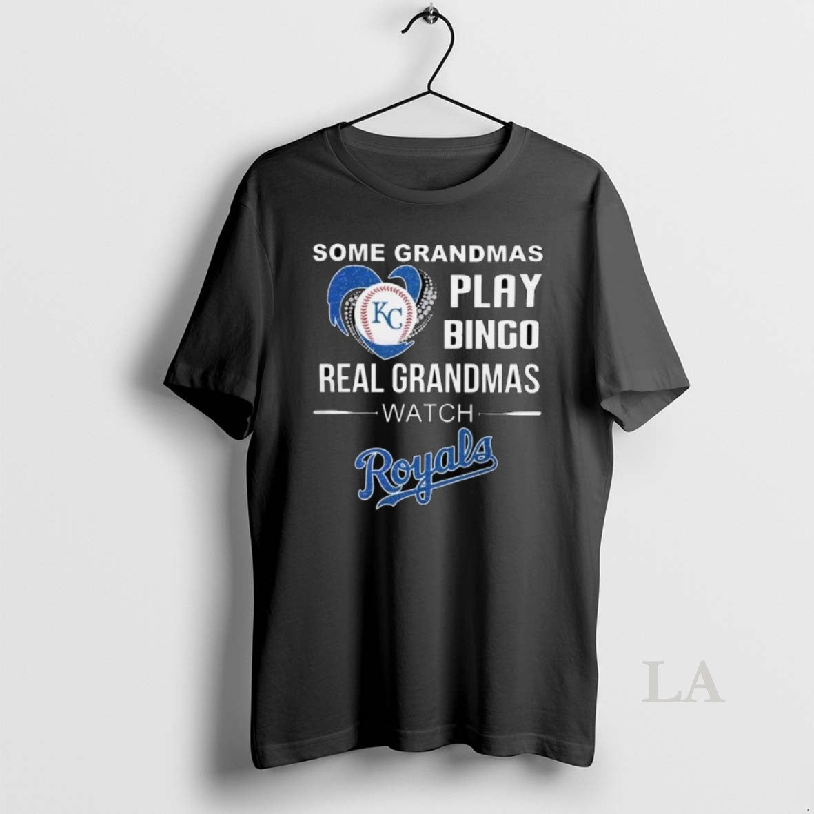 Original Some Grandmas Play Bingo Real Grandmas Watch Kansas City Royals 2025 Long Sleve
