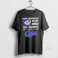 Original Some Grandmas Play Bingo Real Grandmas Watch Chicago Cubs Baseball Diamond Heart