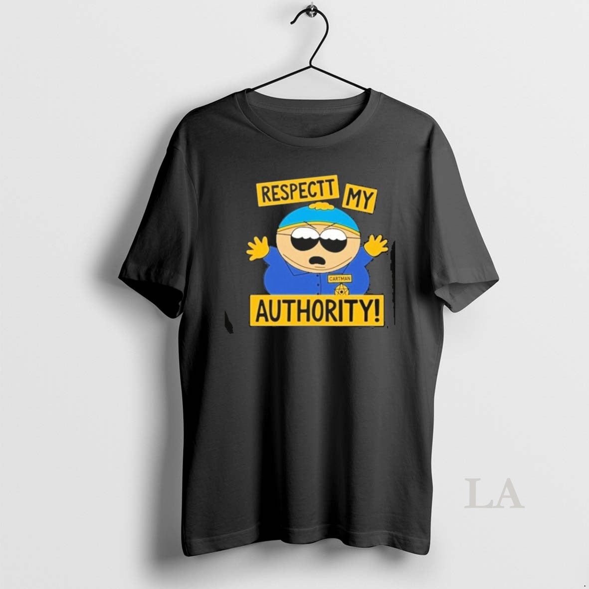 Original South Park Cartman Respect My Authority T Men