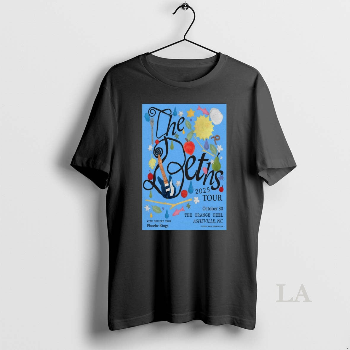 Original The Beths 2025 Tour The Orange Peel Asheville Nc October 30 2025