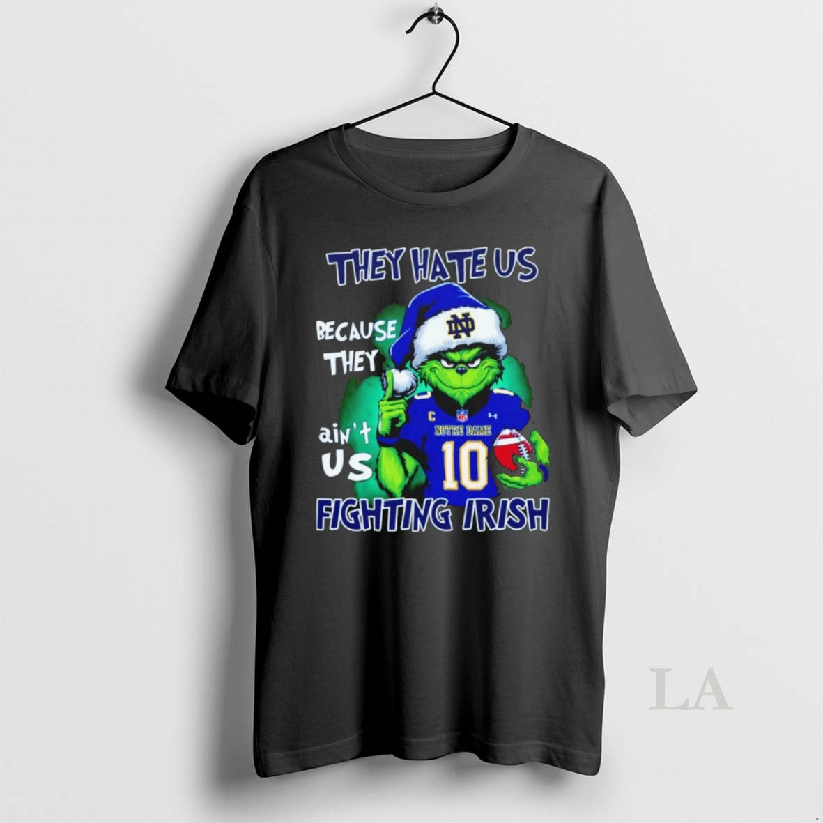 Original The Grinch They Hate Us Because They Aint Us Fighting Irish
