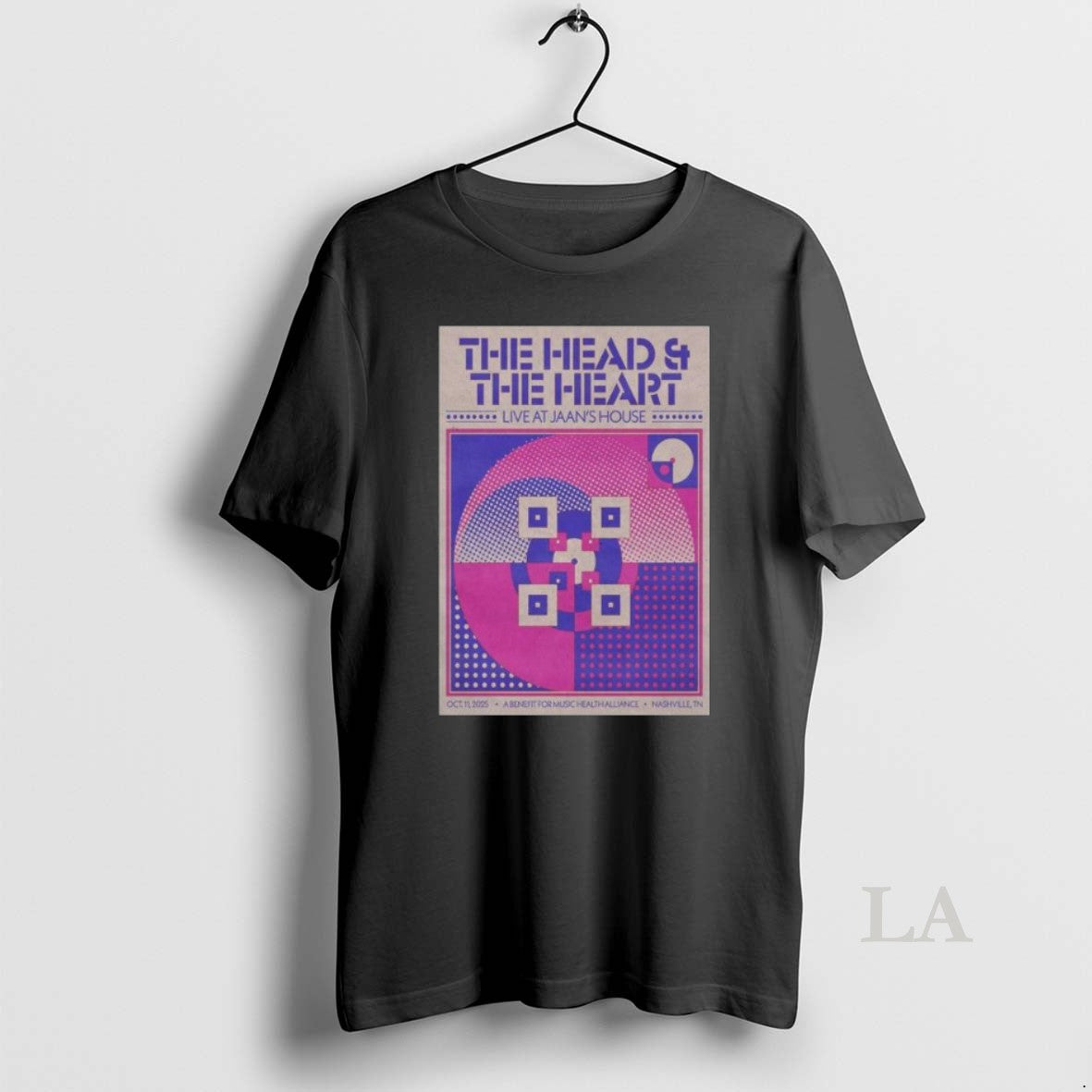 Original The Head And The Heart October 11 2025 Nashville Long Sleve