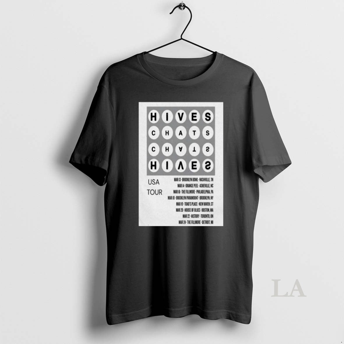 Original The Hives And The Chats Usa Tour 2026 T Men