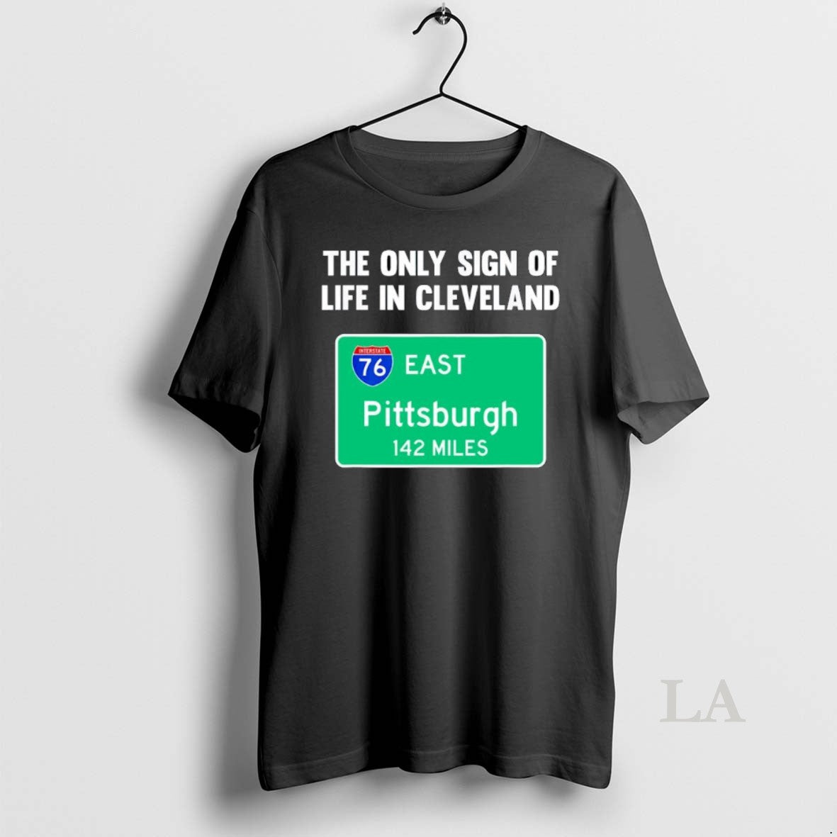 Original The Only Sign Of Life In Cleveland East Pittsburgh Ornaments