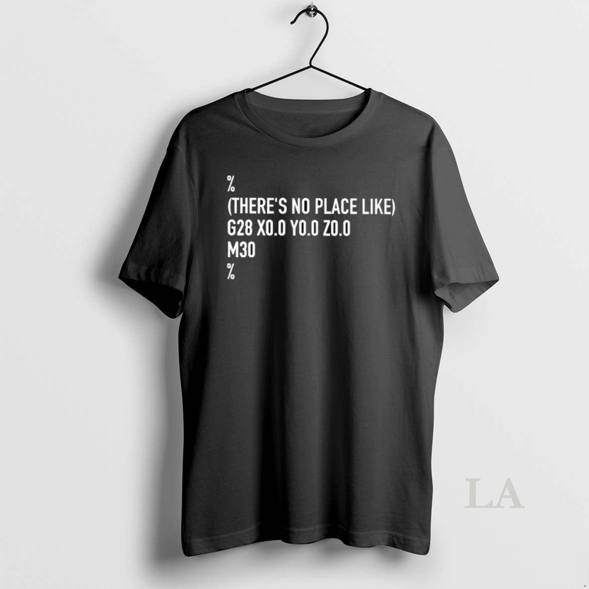 Original Theres No Place Like G28 X0 Y0 Z0 M30