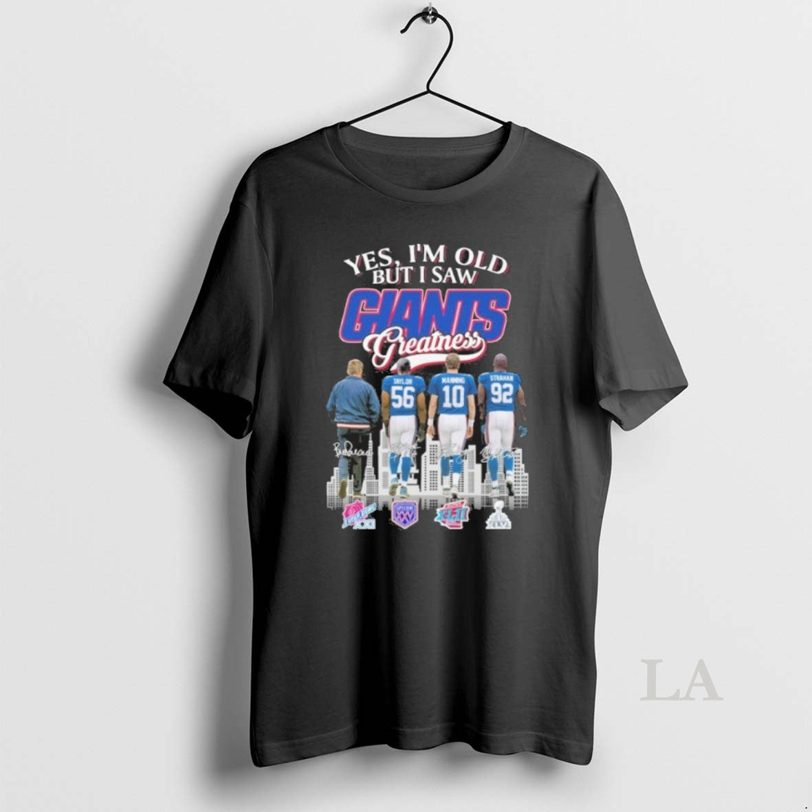 Original Yes Im Old But I Saw Broncos Giants Player City Signature Logo