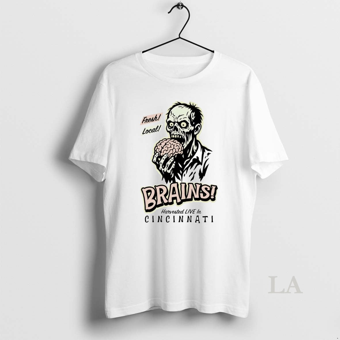 Original Zombie Fresh Local Brains Harvested Live In Cincinnati