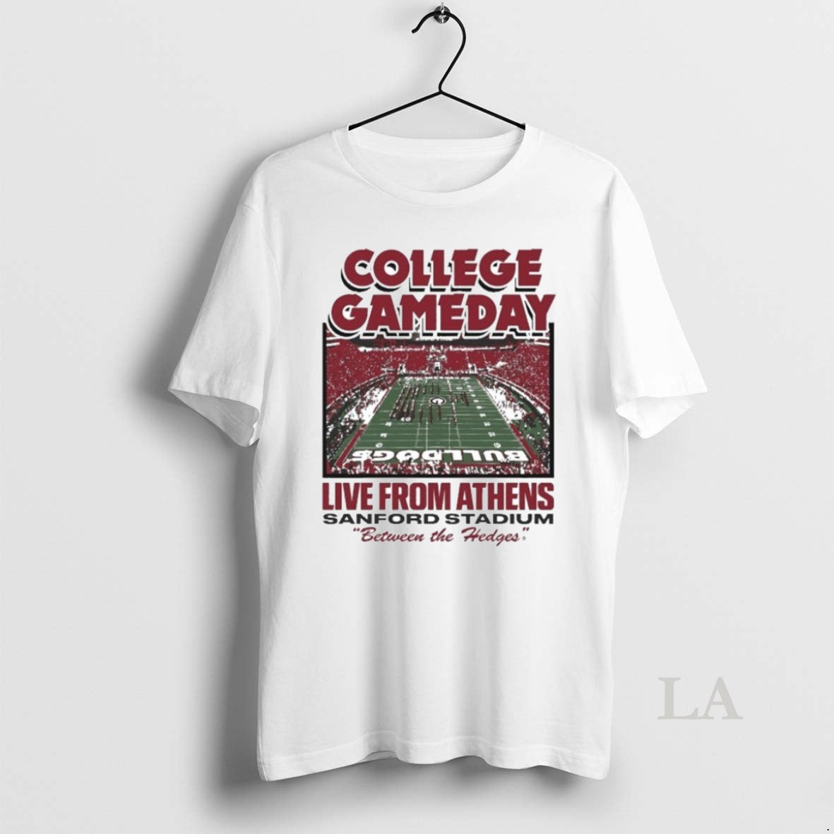 Original College Gameday Live From Athens Georgia Bulldogs Sanford Stadium Between The Hedges
