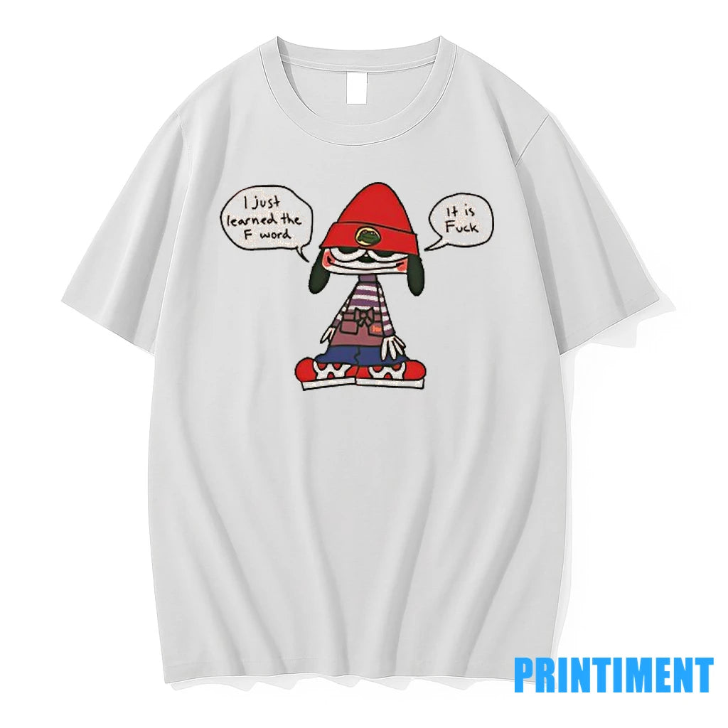 Parappa The Rapper I Just Learned The F Word It Is Fck Tshirts Sweater