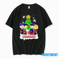 Peanuts Characters Houston Cougars Christmas Tshirts Sweater