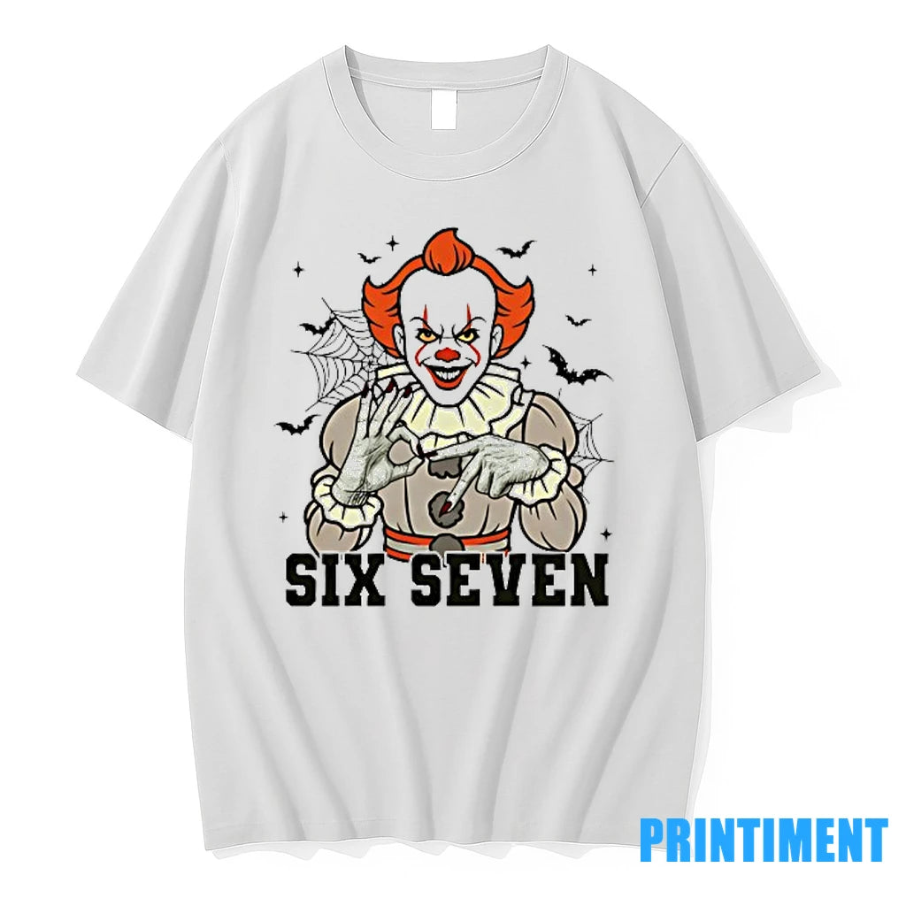 Pennywise Six Seven Halloween Tshirts Sweater