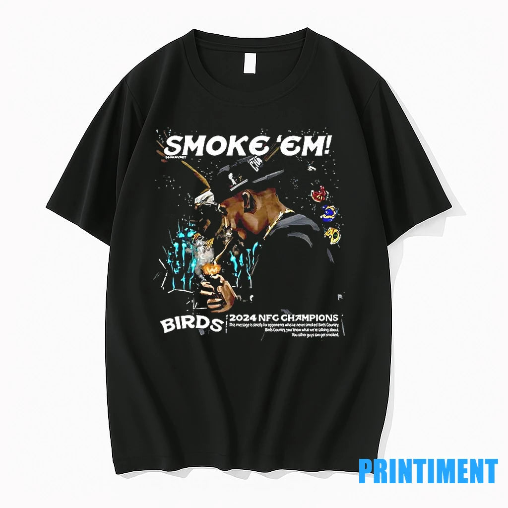 Philadelphia Football Champs Smoke Em Bird Tshirts Sweater