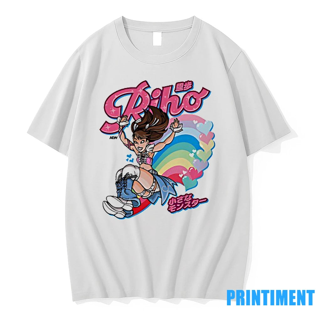 Piho Aew Rainbow Cartoon Tshirts Sweater