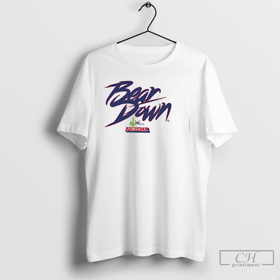 Premium Arizona Wildcats Cactus Logo Vintage T Shirts