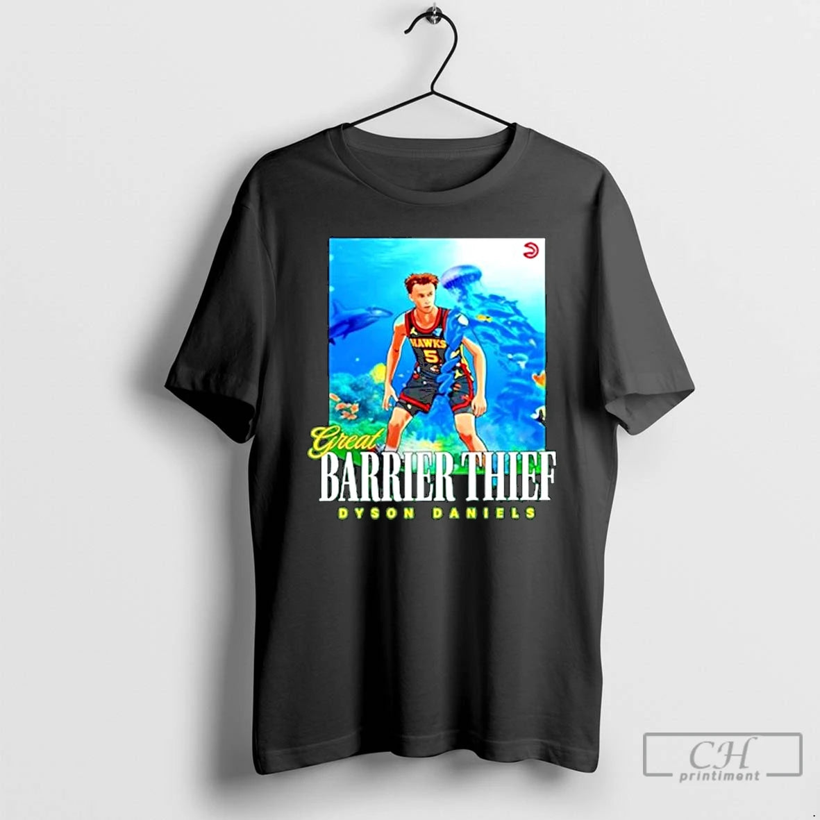 Premium Great Barrier Thief Dyson Daniels Atlanta Hawks Ornaments T Shirts