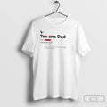 Premium Houston Texans Dad Definition T Shirts