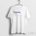 Premium Indianapolis Colts Dad Definition T Shirts