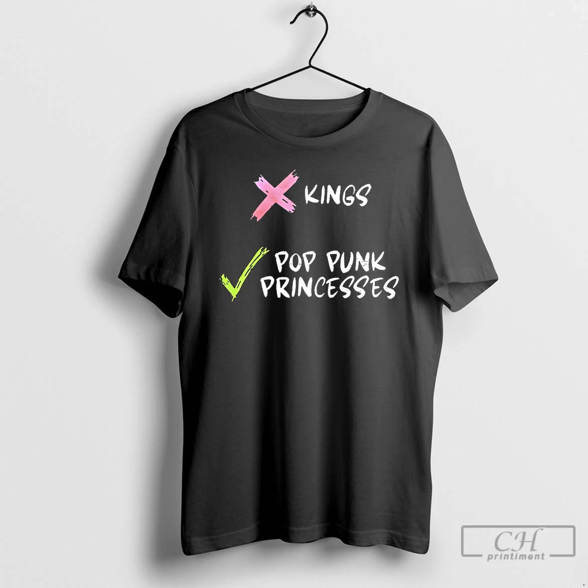 Premium Kings Pop Punk Princesses T Shirts