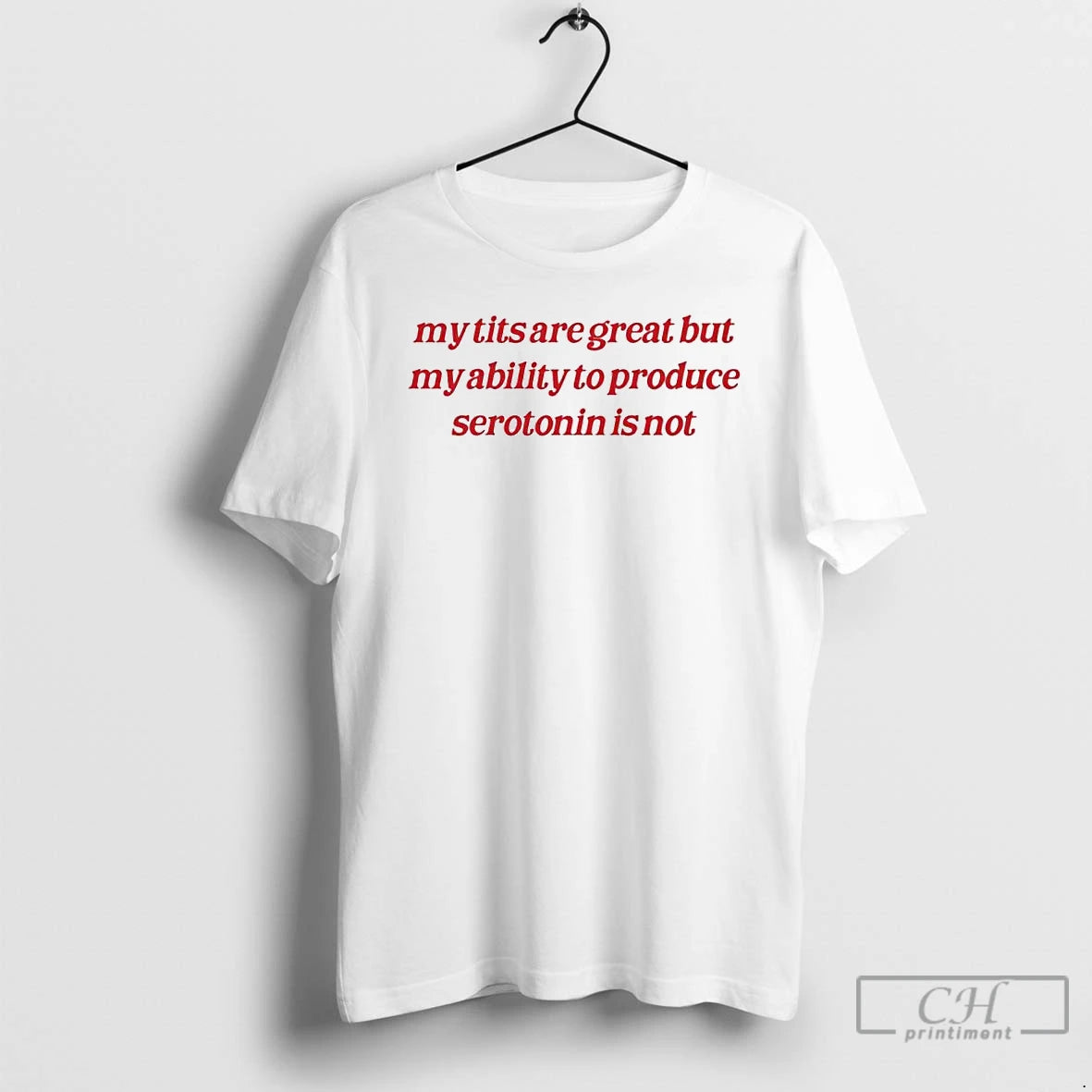 Premium My Tits Are Great But My Ability To Produce Serotonin Is Not Ornaments