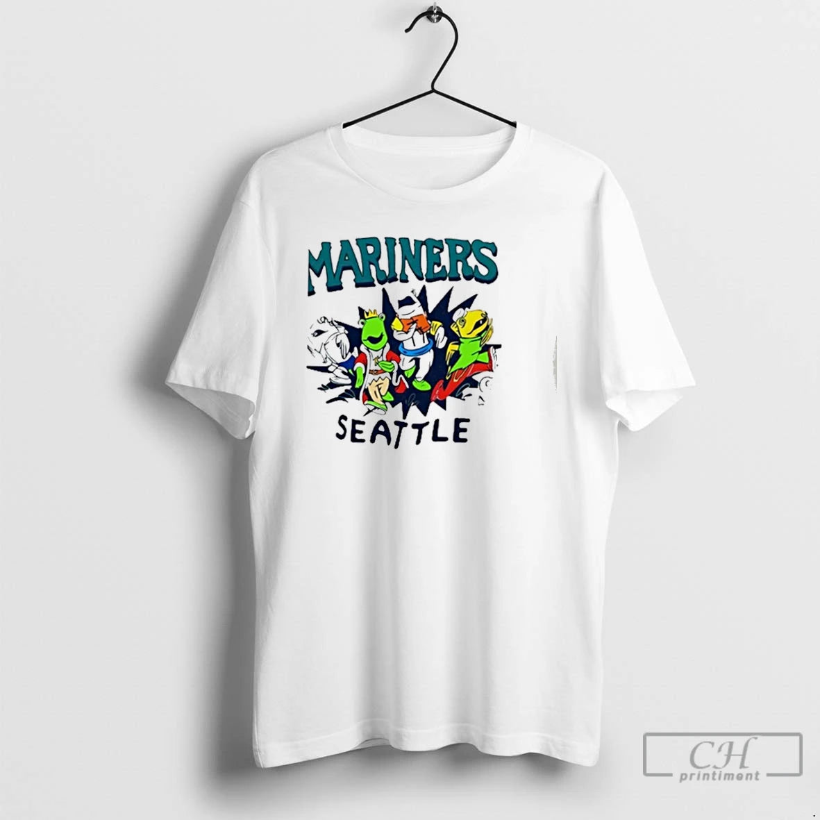 Premium Salmon Run Mariners Seattle New Mascots T Shirts