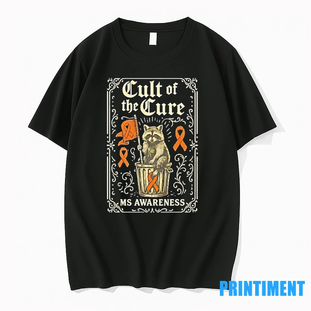 Raccoon Cult Of The Cure Ms Awareness Tshirts Sweater