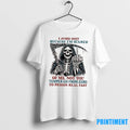 Skeleton I Avoid Shit Because Im Scared Of Me Not You Temper Go From Zero