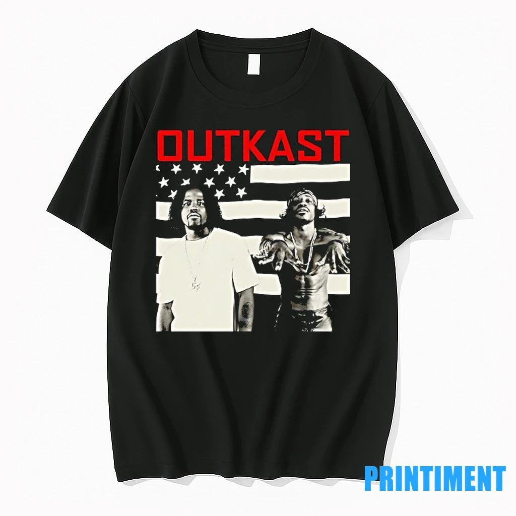 Stankonia Style Hip Hop Outkast American Flag Retro Tshirts Sweater