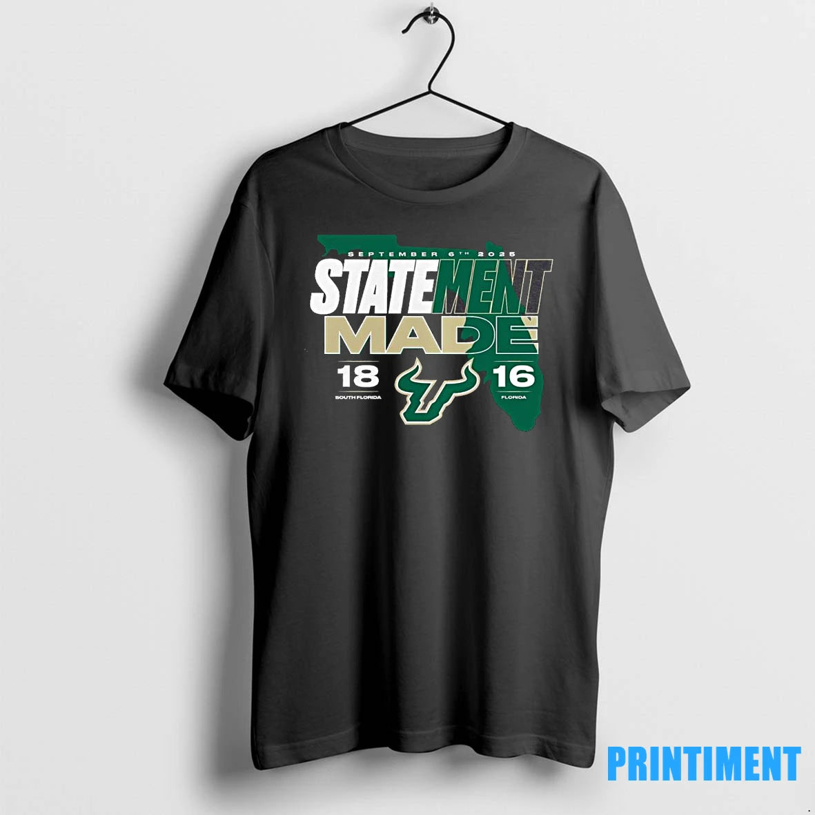 Statement Made South Florida Bulls 18 16 Florida Gators Score Tshirts Sweater