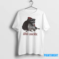 Sucks Halloween Vampire Raccoon Tshirts Sweater