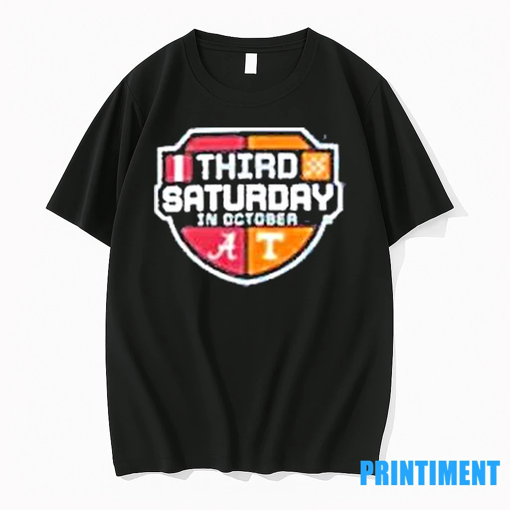 Third Saturday In October Alabama Vs Tennessee Logo Tshirts Sweater