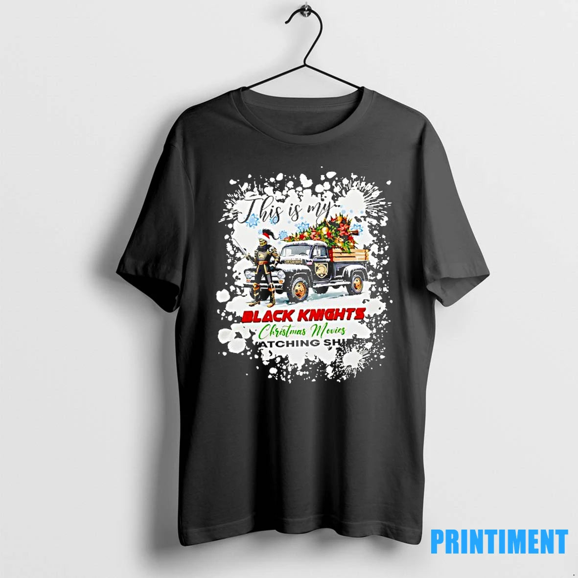 This Is My Black Knight Christmas Movie Watching Tshirts Sweater