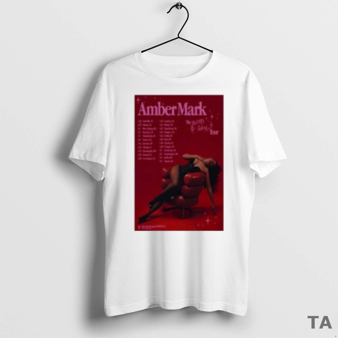 Top Amber Mark The Pretty Idea Tour 2026 T Shirt Sweater