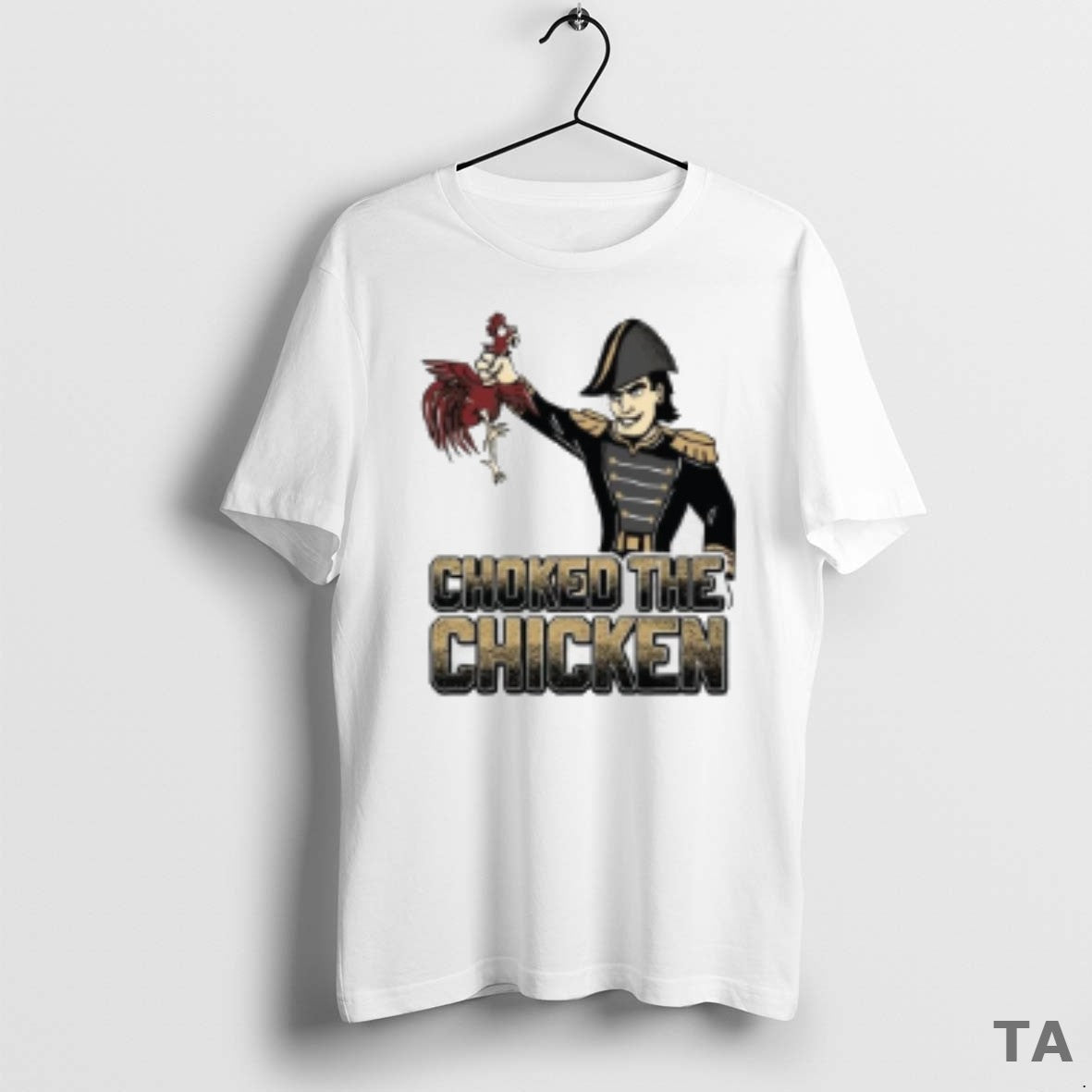 Top Choked The Chicken Vanderbilt Commodores Defeats South Carolina Gamecocks Painting T Shirt Sweater