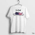 Top Fdt Im Fine Drowning 4th Of July T Shirt Sweater