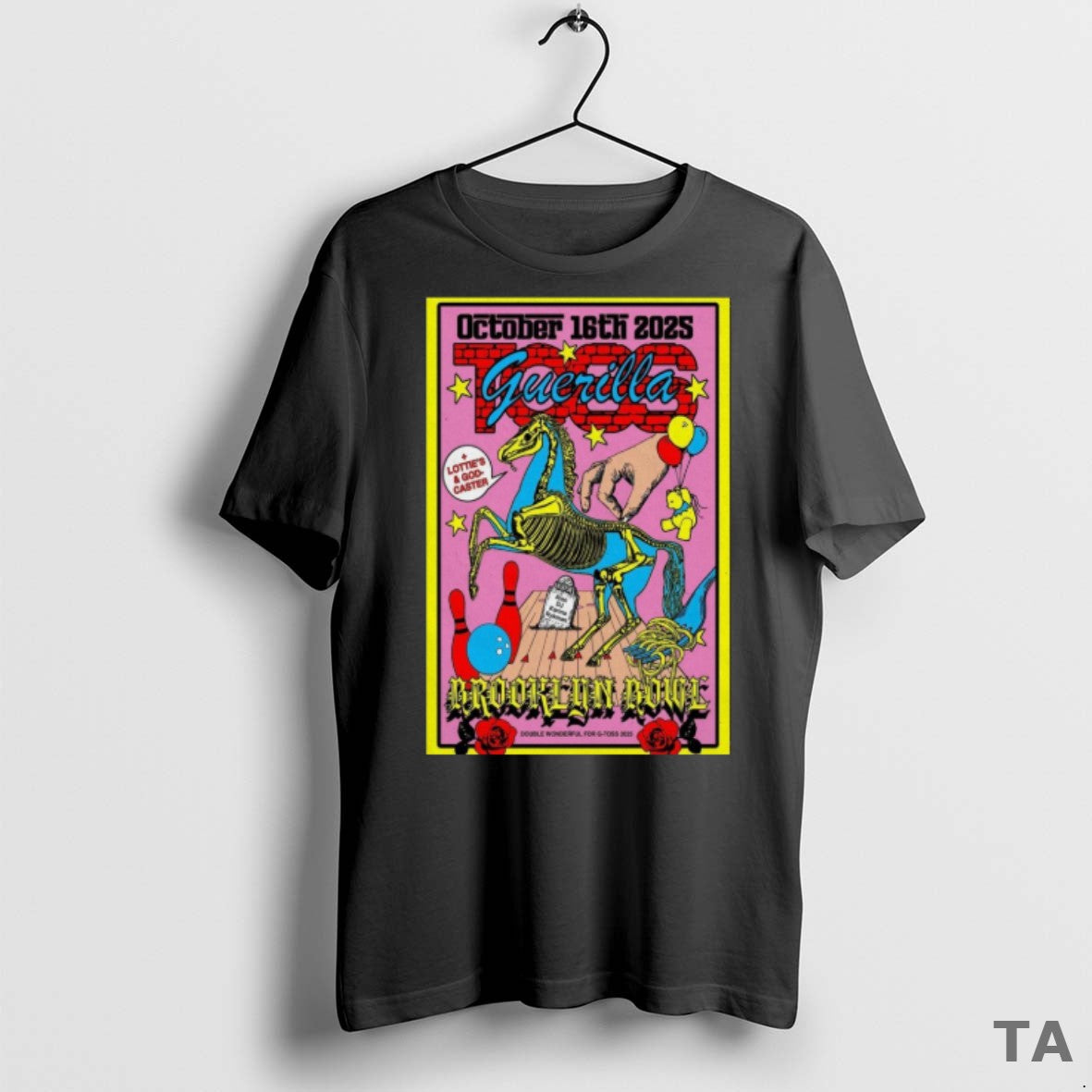 Top Guerilla Toss October 16th 2025 Brooklyn Ny Brooklyn Bowl T Shirt Sweater
