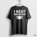 Top I Beat Anorexia T Shirt Sweater