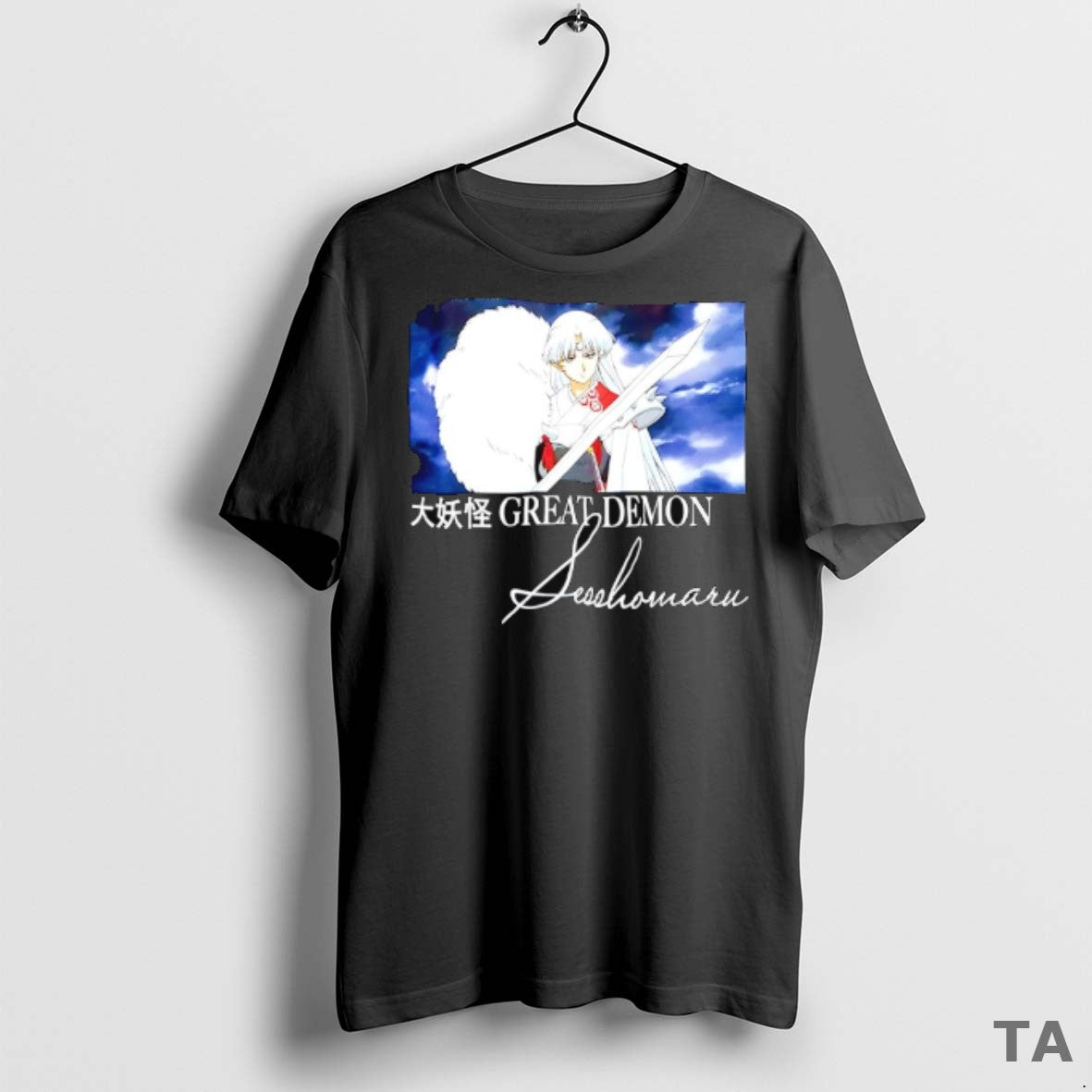 Top Inuyasha Sesshomaru Great Demon T Shirt Sweater