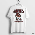 Top Jayden Daniels Washington Commanders Quarterback Pixel T Shirt Sweater