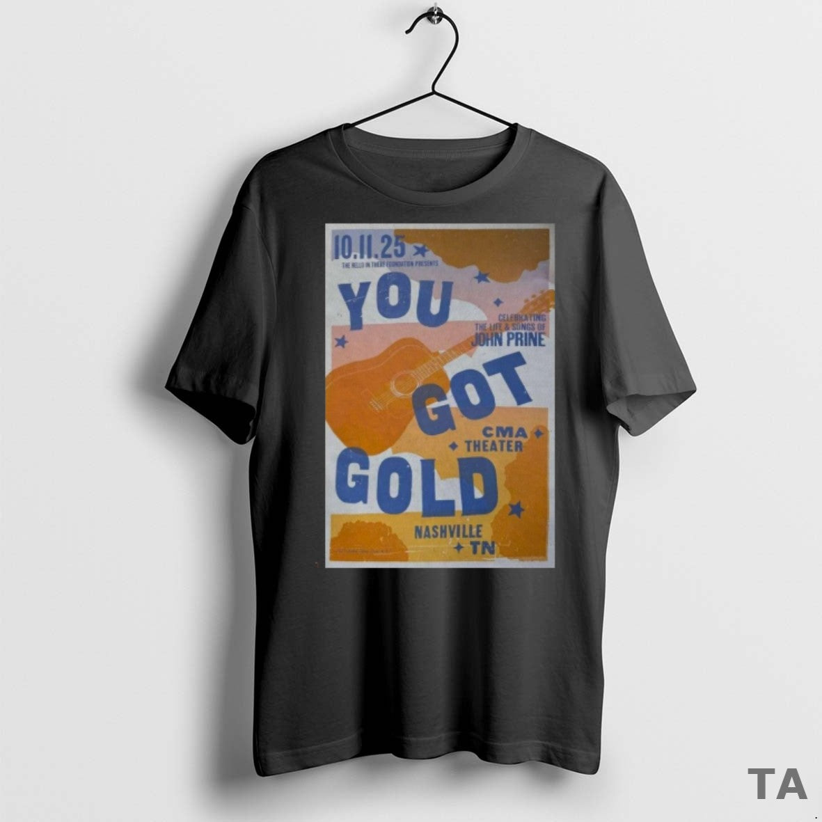 Top John Prine You Got Gold October 11 2025 Cma Theater Nashville Tn