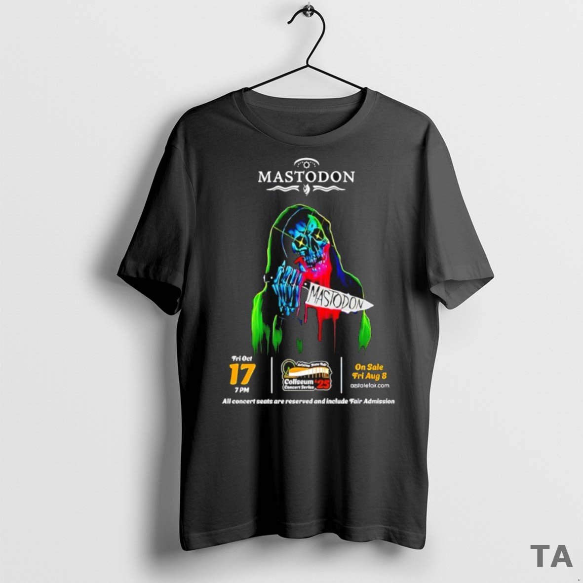 Top Mastodon Tour The Arizona State Fairgrounds 2025 T Shirt Sweater