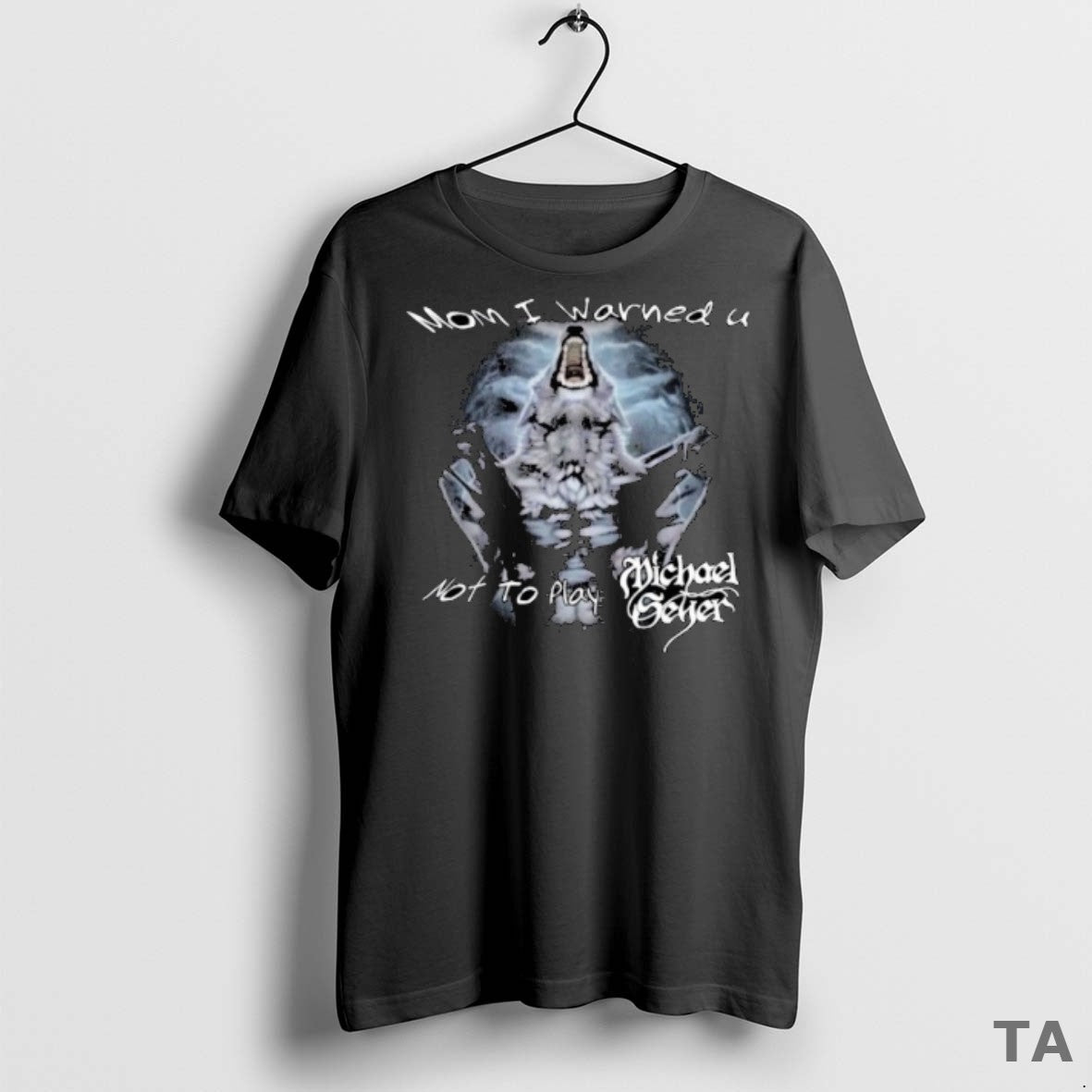 Top Michael Seyer Mom I Warned U Not To Play Wolf T Shirt Sweater