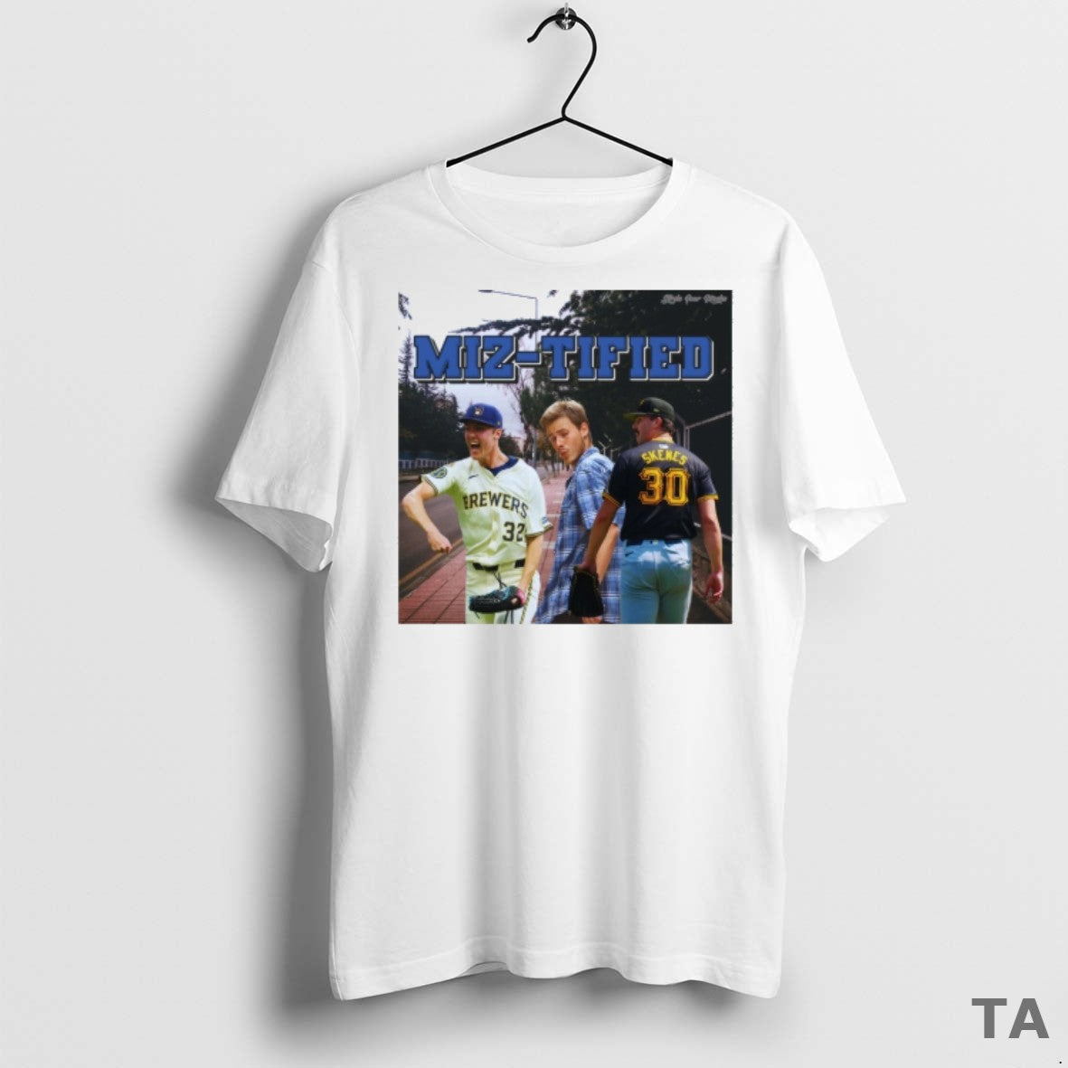 Top Miz Tified Christian Yelich Milwaukee Brewers And Paul Skenes Pittsburgh Pirates T Shirt Sweater