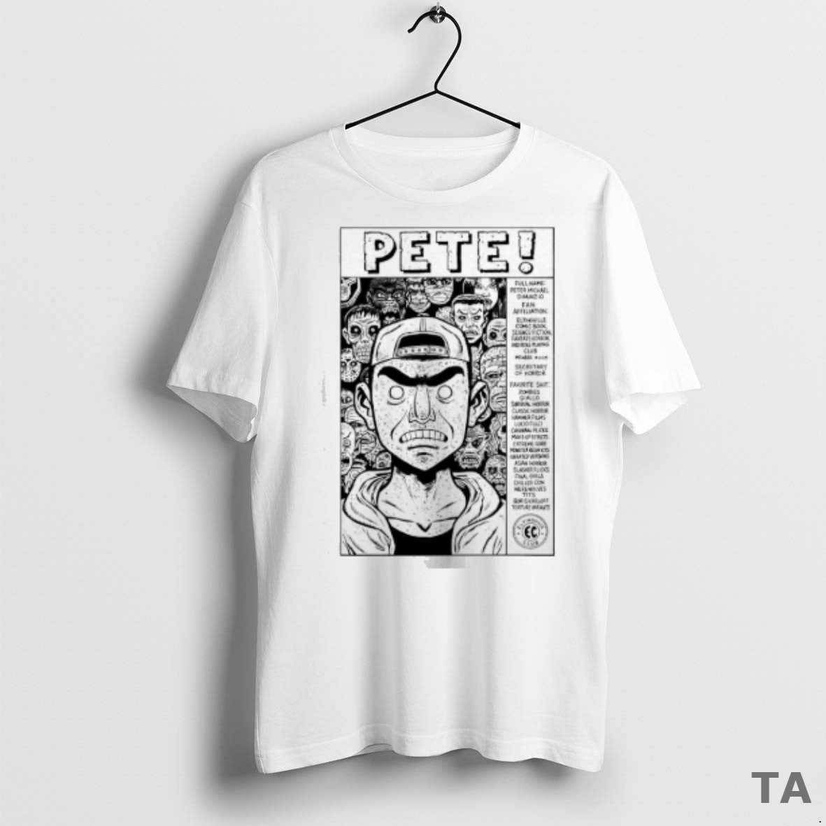Top Pete Secretary Of Horror T Shirt Sweater